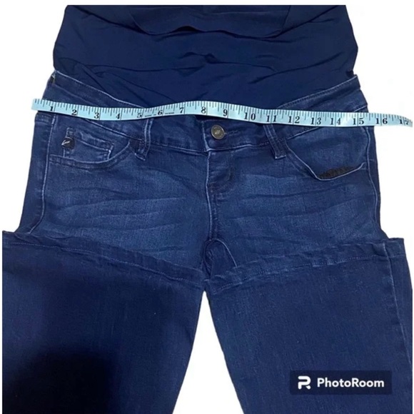 KanCan Maternity Flare Jeans Dark Wash Size 27 - Picture 8 of 11